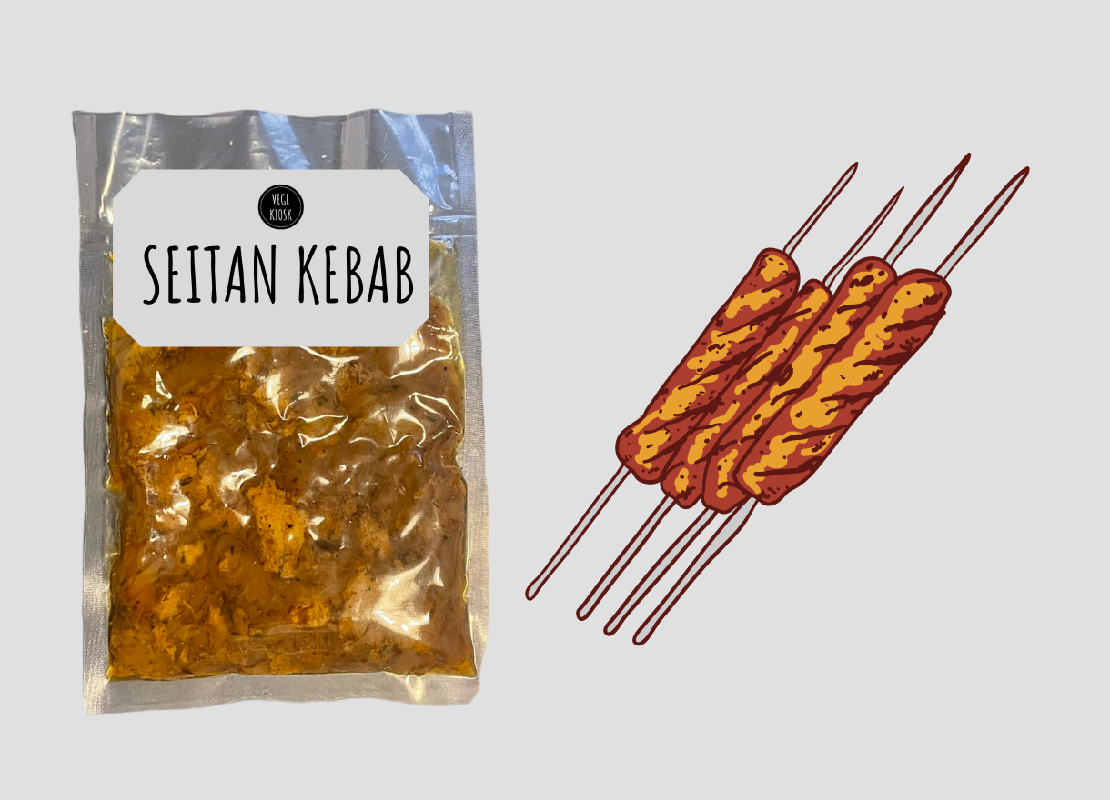 Seitan kebab